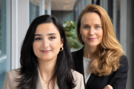 Seyran Naib Fransson och Maria Qundos